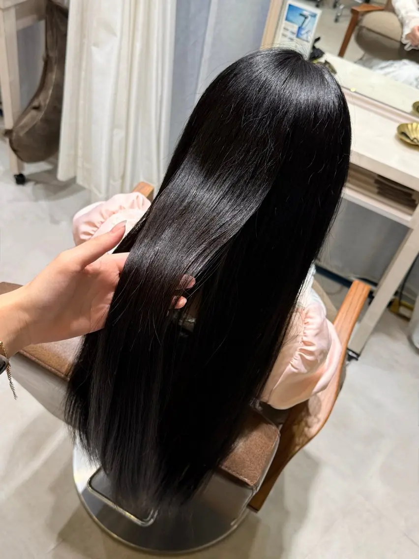 ロング トリートメント 木村 心海☆明石のヘアスタイル