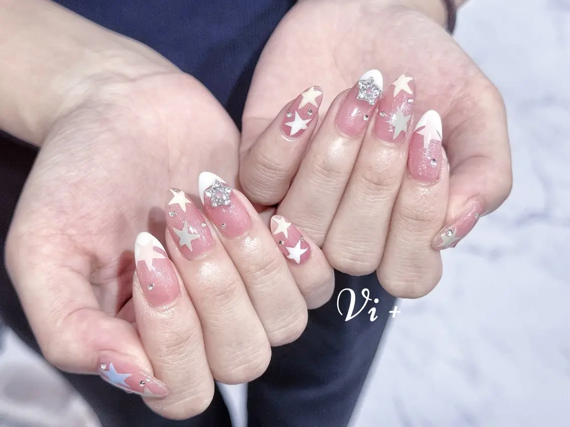 ネイル ハンドネイル ✨Nailsalon Vi+✨のネイルデザイン