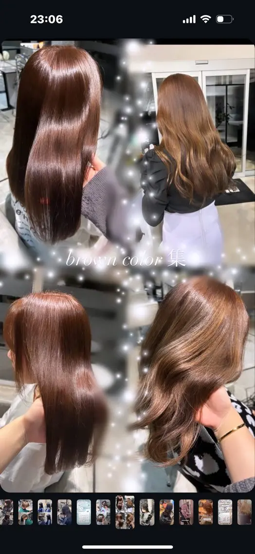 セミロング ヘアカラー yui/レイヤー/ ラベンダー/似合わせのヘアスタイル