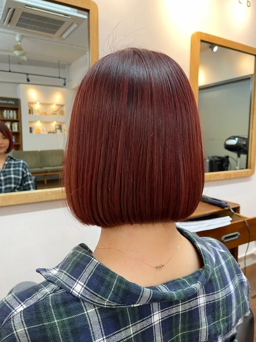 カット＋ブリーチダブルカラー＋クイックトリートメントの写真