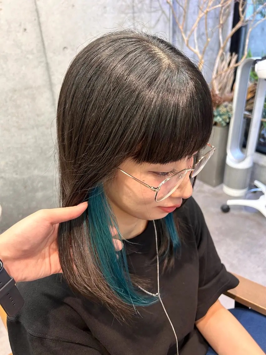 カラー hana/経堂/ モデル様募集中⋆*のヘアスタイル