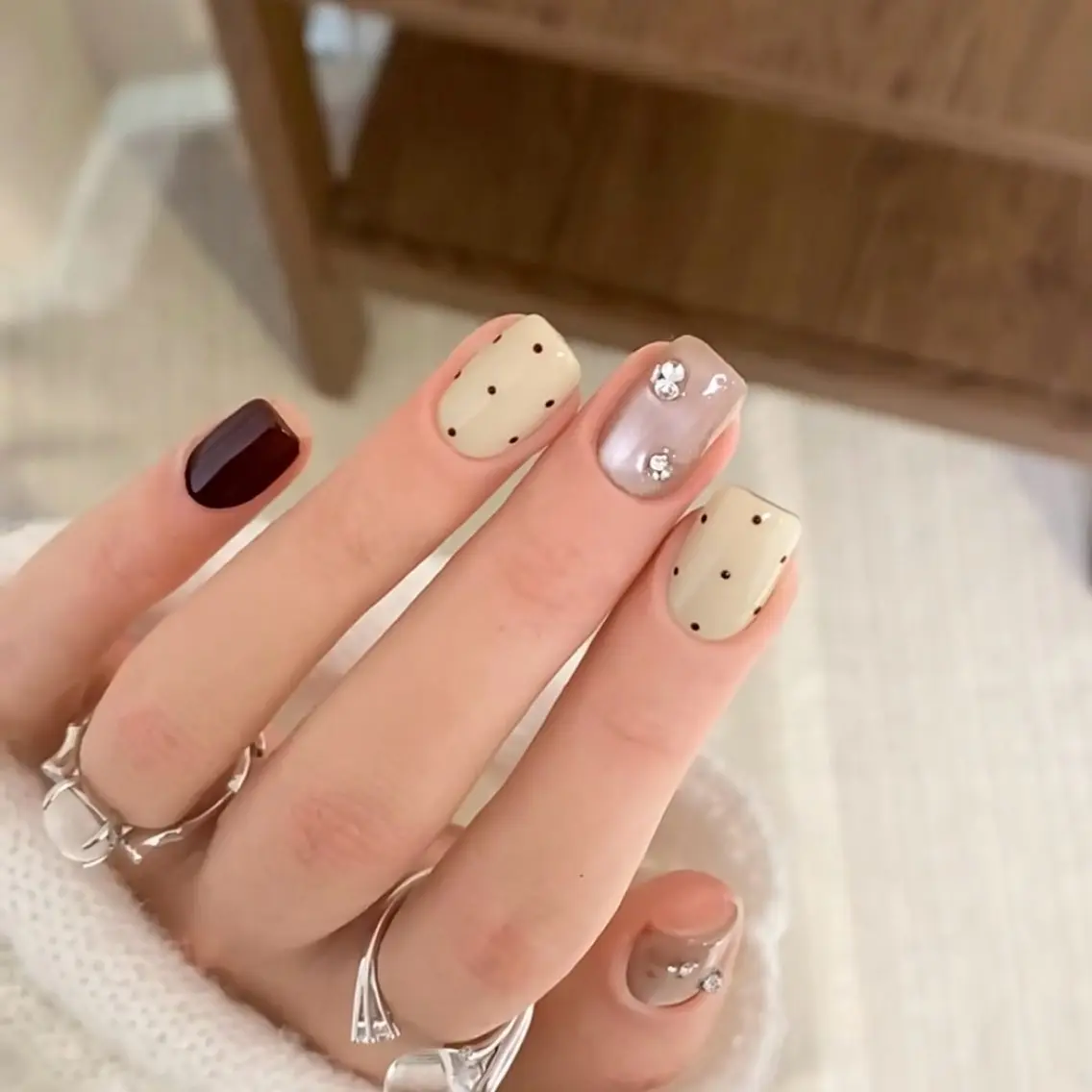 ネイル ハンドネイル ハンドケア sunnynail 小桃のネイルデザイン