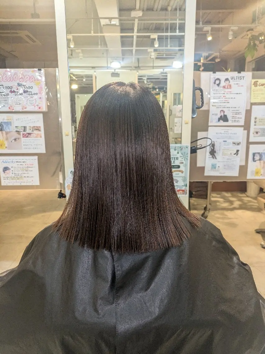 ミディアム 馬場 純哉のヘアスタイル
