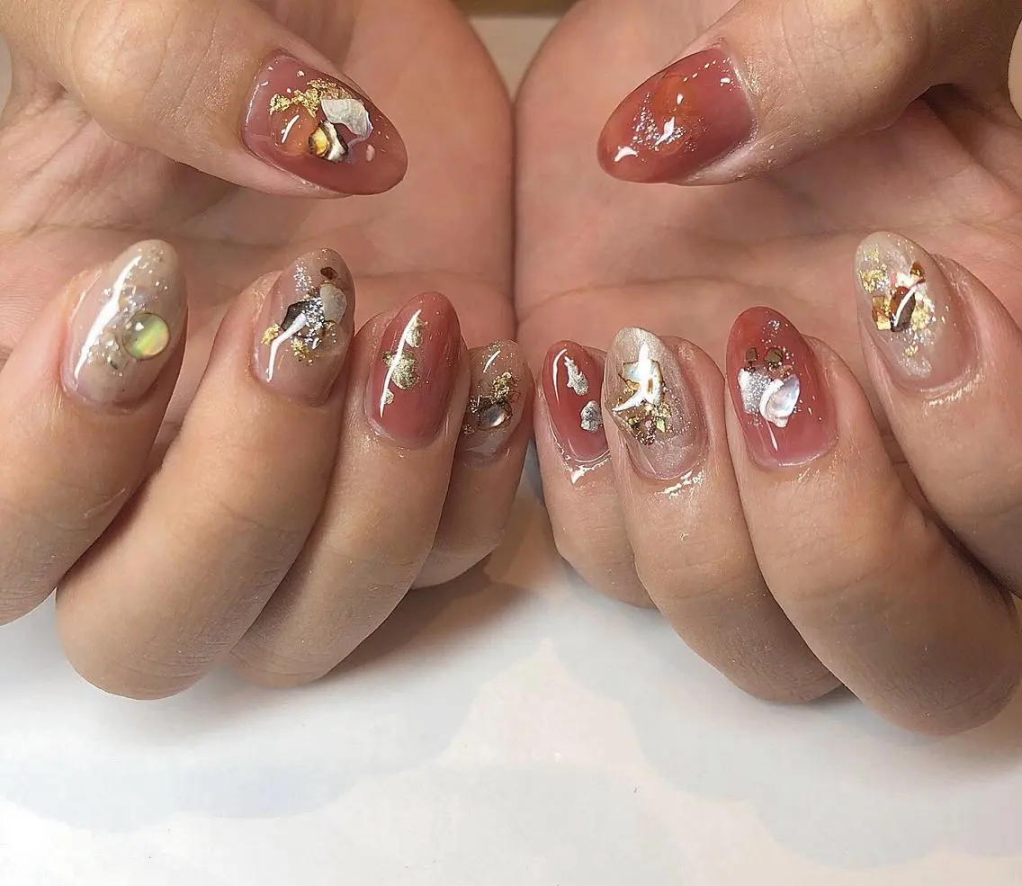 ネイル ハンドネイル 鶴田୨ৎmaison de NALIのネイルデザイン