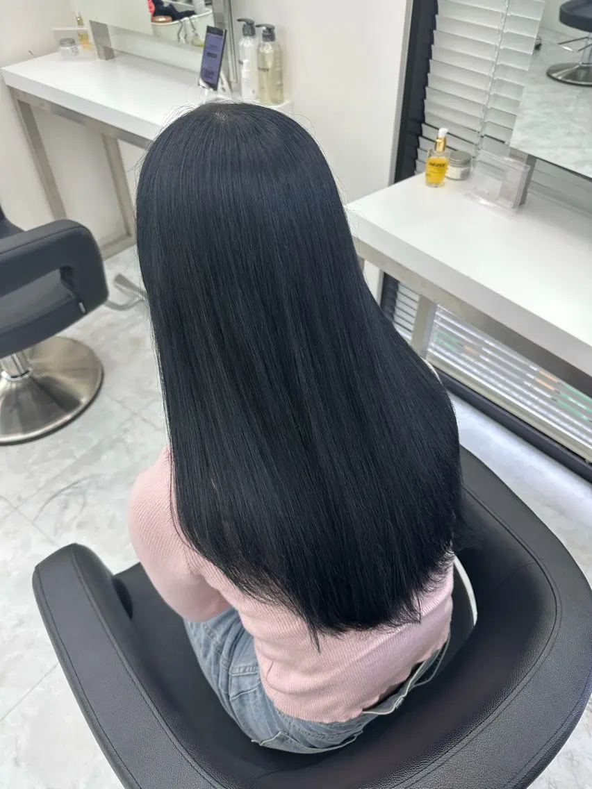 セミロング ヘアカラー トリートメント ヘッドスパ ヘアセット rio🧚🏻♀️ 暖色/グレージュのヘアスタイル