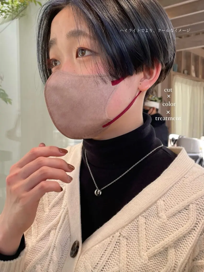 カラー 荻野 未来のヘアスタイル