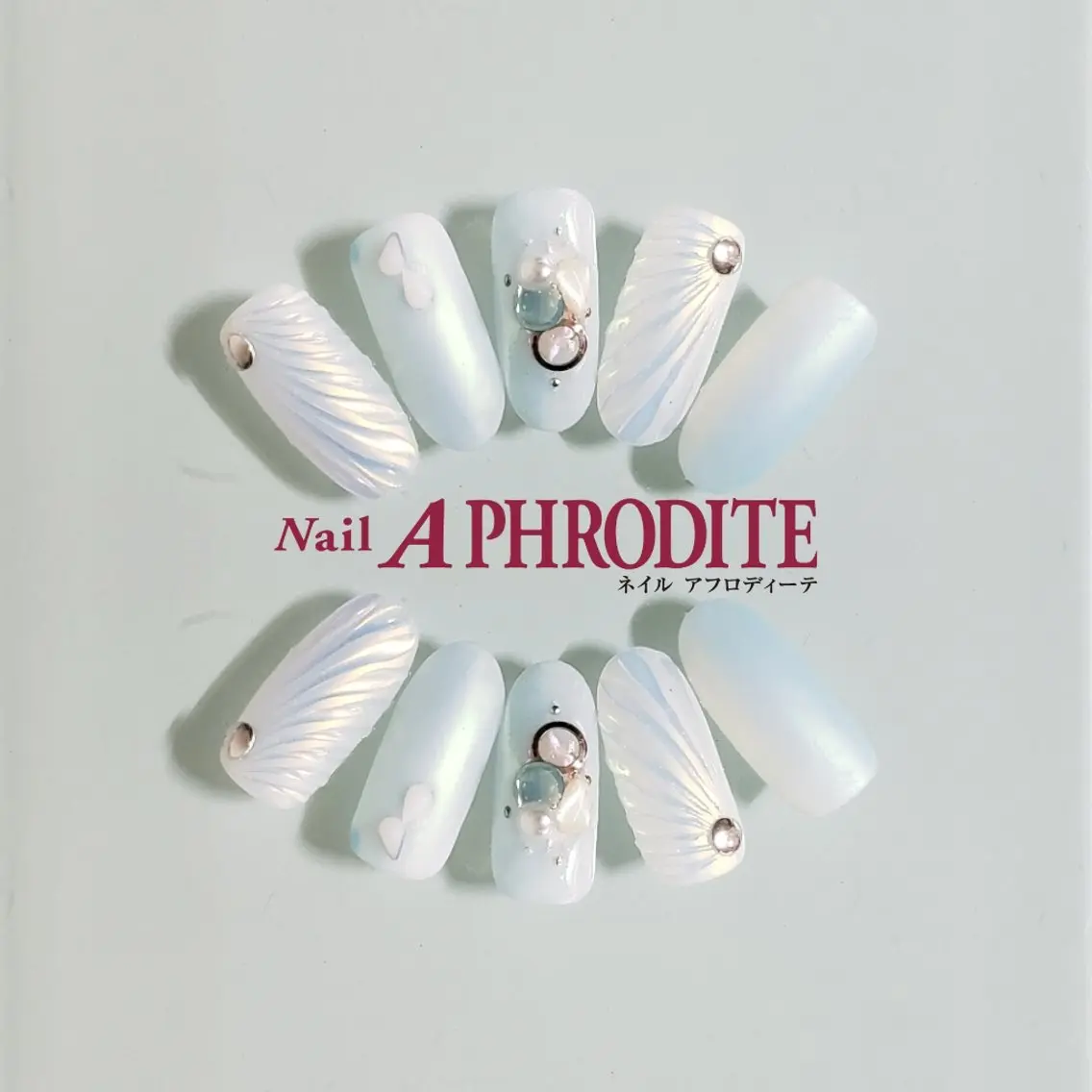ネイル ジェルネイル ニュアンスネイル スカルプネイル ソフトジェル ネイルチップ ハンドネイル Nail Aphroditeのネイルデザイン