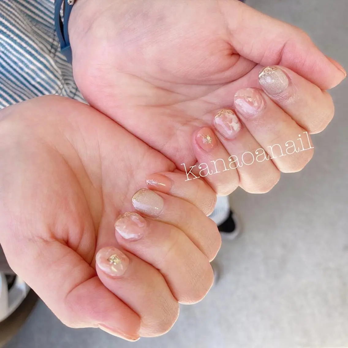 ネイル 地爪育成💅 kanaoanailのネイルデザイン