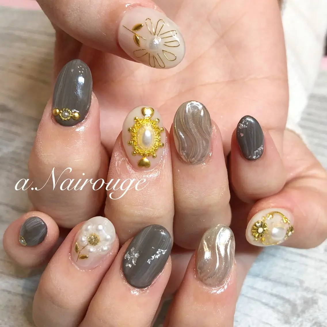 ネイル ハンドネイル Nail salon REIRISのネイルデザイン