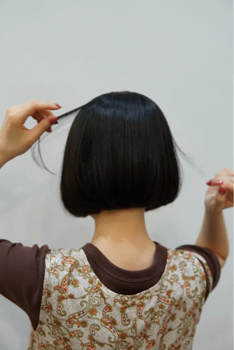 ショート カラー カット ヘアカラー 縮毛矯正 トリートメント 髪質改善/縮毛矯正 kyosukeのヘアスタイル