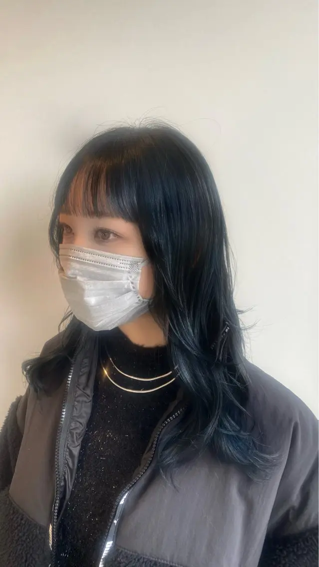 カラー ブリーチ aimee 北垣 愛夏のヘアスタイル