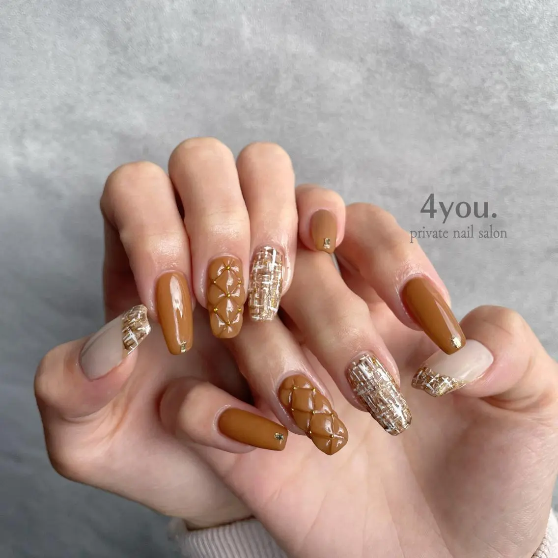 ネイル nail salon ４ｙｏｕ．のネイルデザイン
