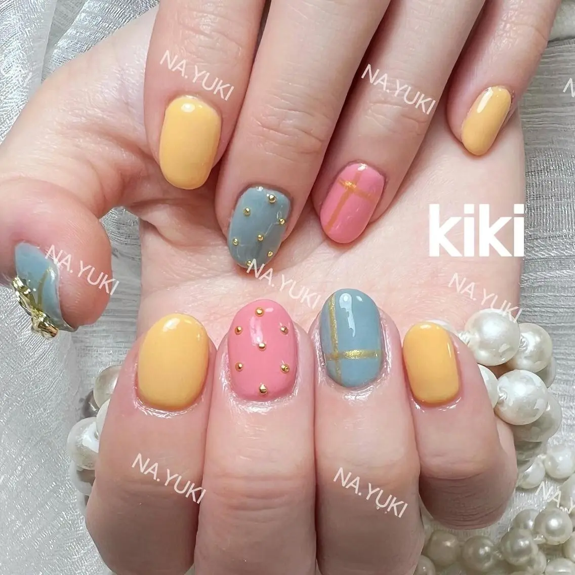 ネイル ハンドネイル ハンドケア YUKI 💗 渋谷店のネイルデザイン