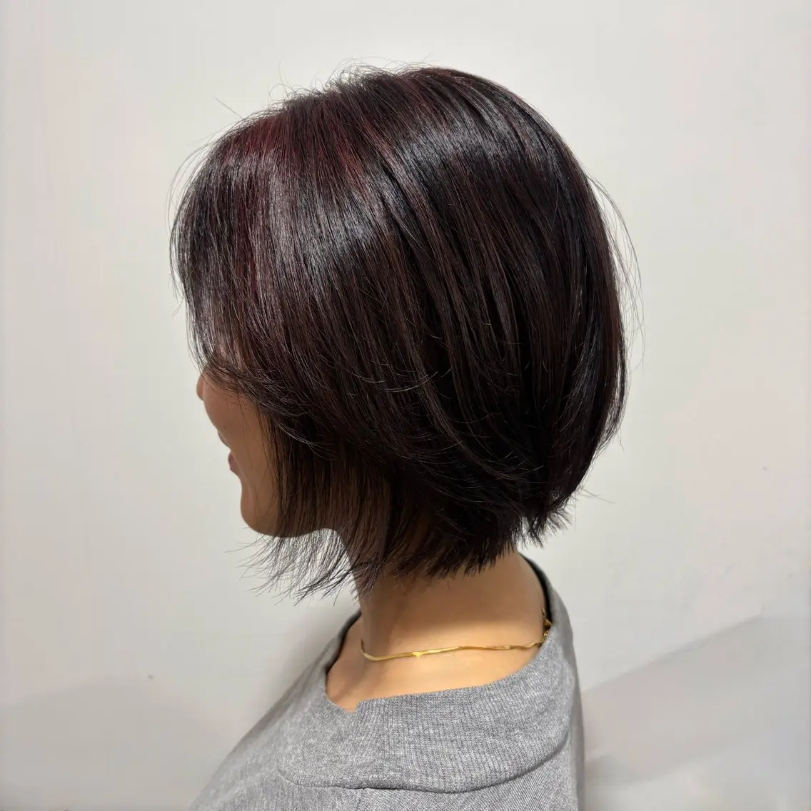 ミディアム ボブレイヤー ボブ レイヤーカット カット トリートメント ボブ/外国人風カラー 🩵mikiのヘアスタイル