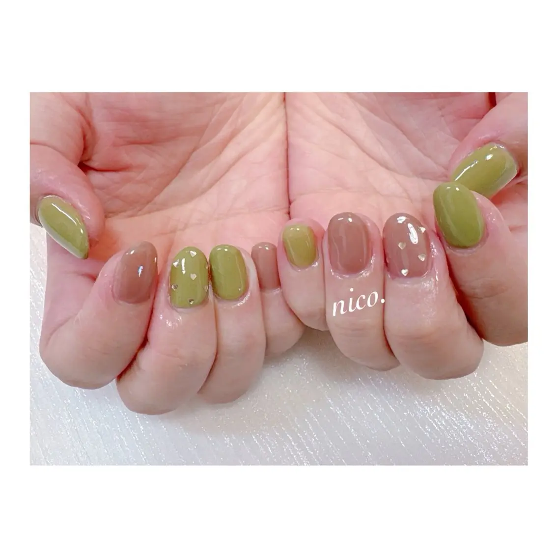 ネイル ハンドネイル フットネイル nailsalon nico.のネイルデザイン
