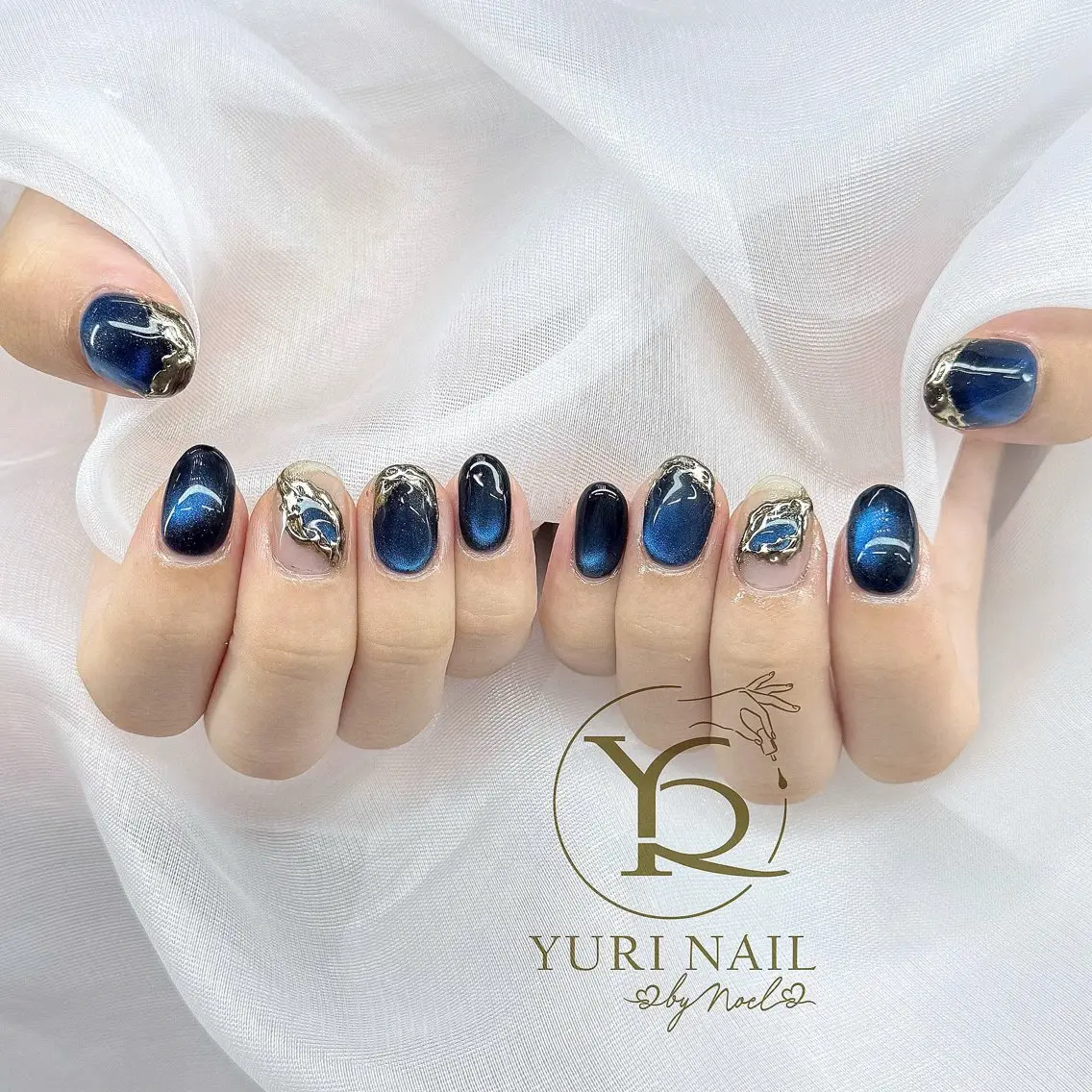 ネイル チークネイル フットネイル フレンチネイル グラデーション キラキラネイル ハンドネイル フットネイル ハンドケア YURI Nail Funabashiのネイルデザイン