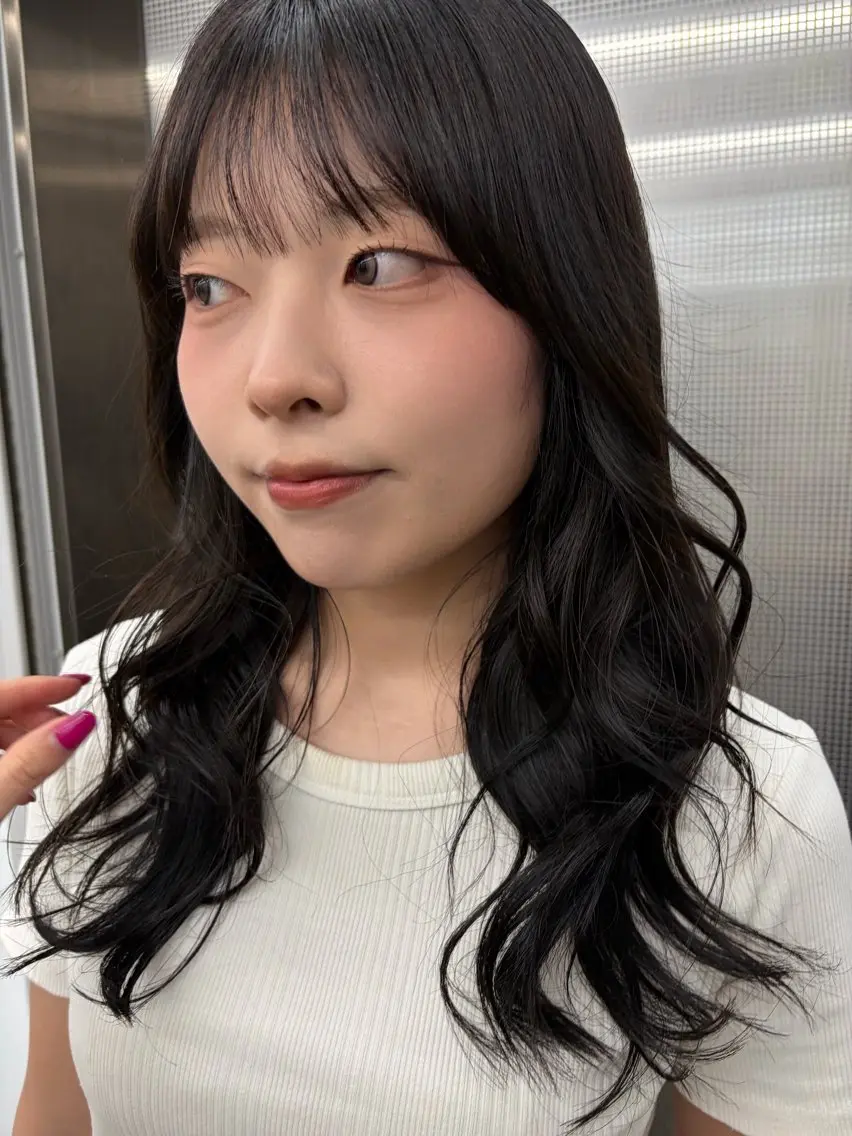 ロング カラー カット ヘアカラー Nico☺︎🎀YU レイヤー/カットのヘアスタイル