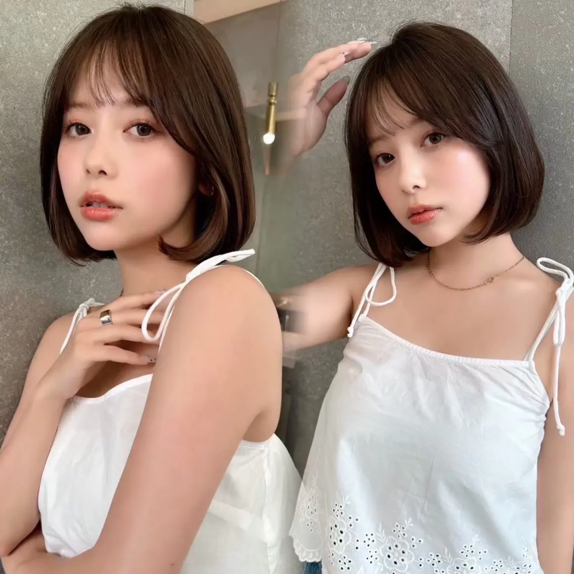 ショート モデル募集中🍒 ボブ縮毛✨Runaのヘアスタイル