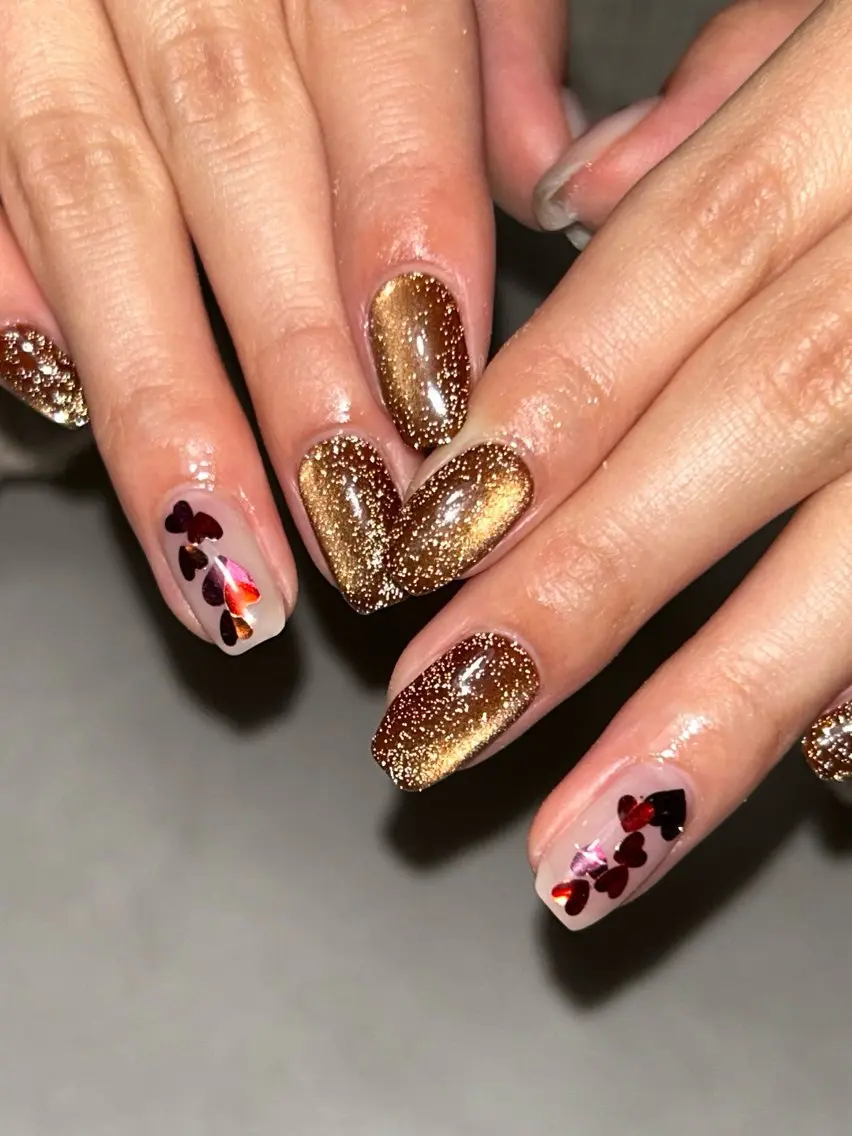 ネイル マグネットネイル ハンドネイル 🥀 nenailのネイルデザイン