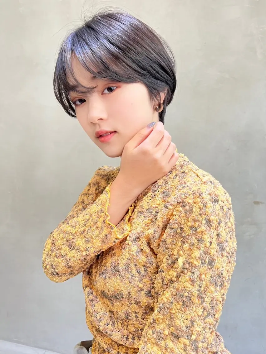 ショート 横浜美容室/暖色系 michika🌹のヘアスタイル