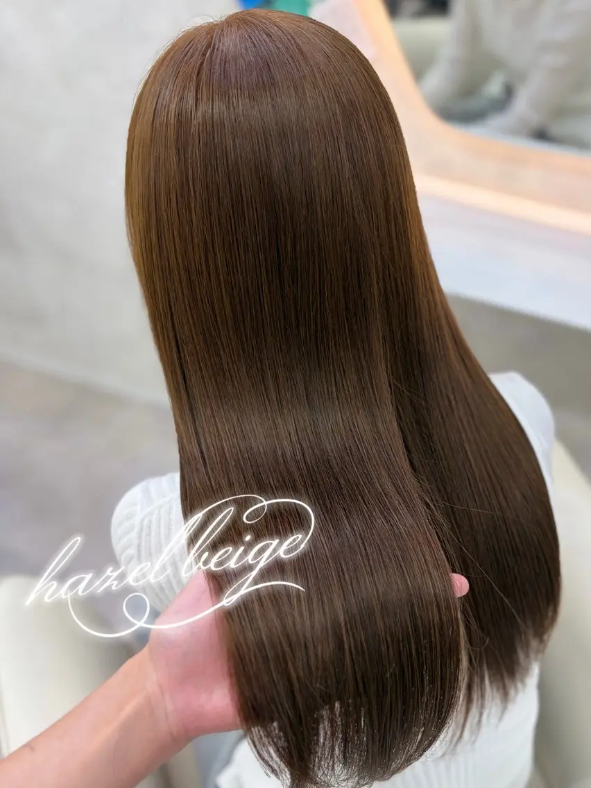 ロング カット ヘアカラー 透明感カラー🎀 RUI🪄︎︎🫧のヘアスタイル