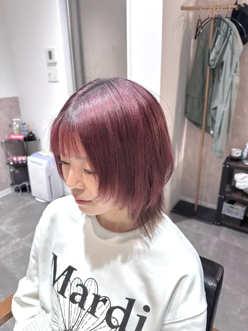 ショート ハッシュカット quill クイル　ツボイタクマのヘアスタイル