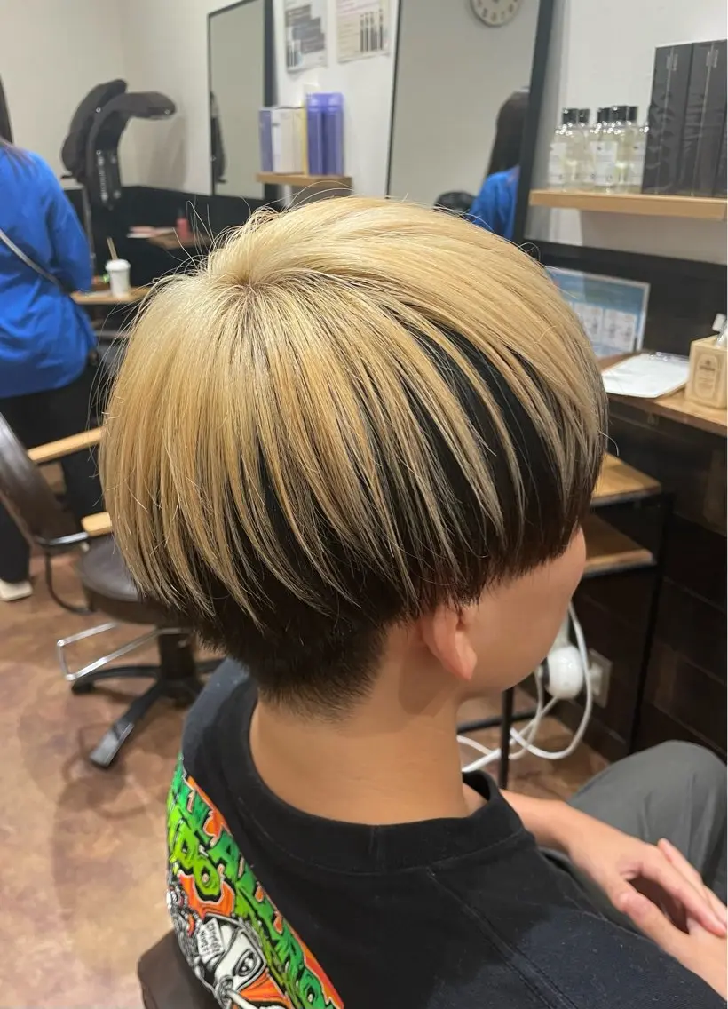メンズ ヘアカラー SHIAN✂️ 立川店たくのヘアスタイル