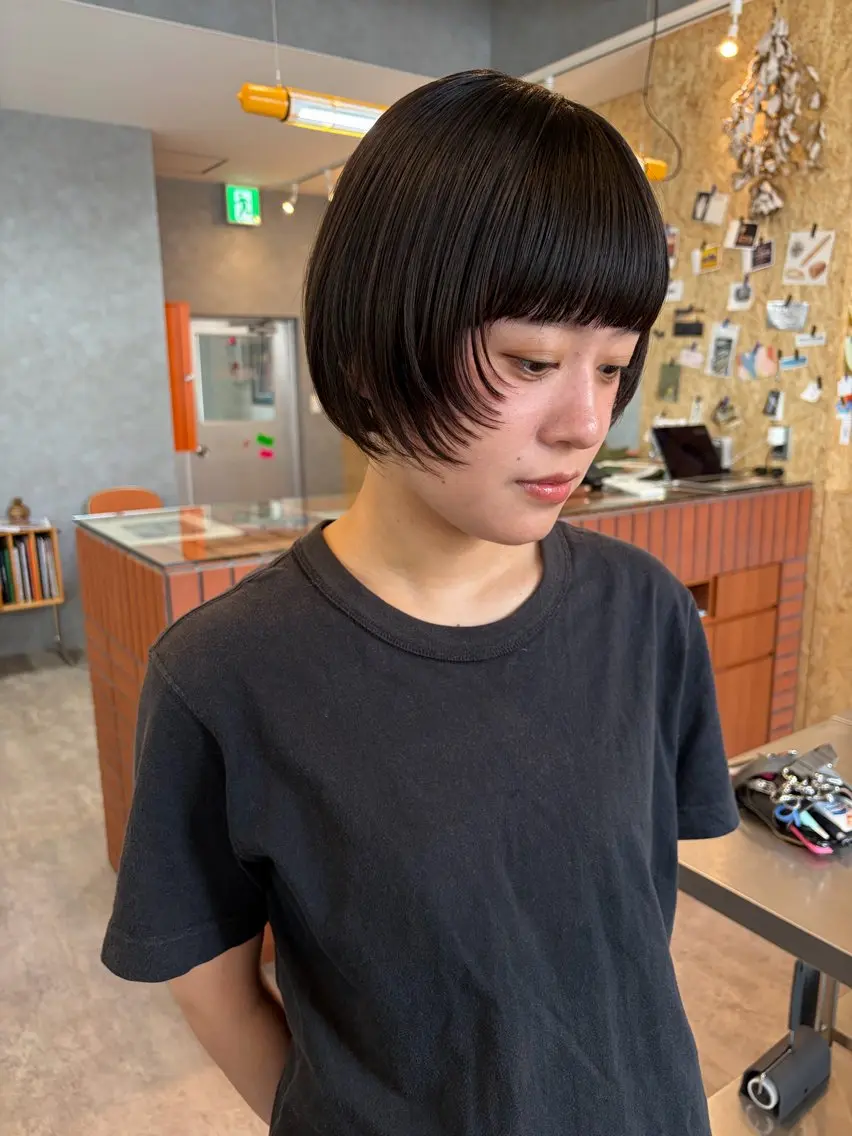 ミディアム ボブ JOULE'S natsukiのヘアスタイル