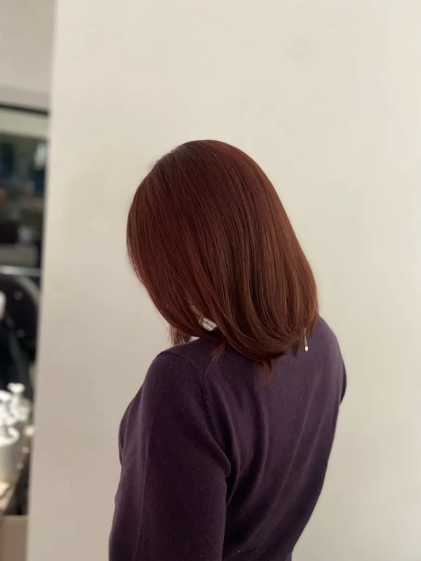 カラー UNBIRTHDAY いずみのヘアスタイル
