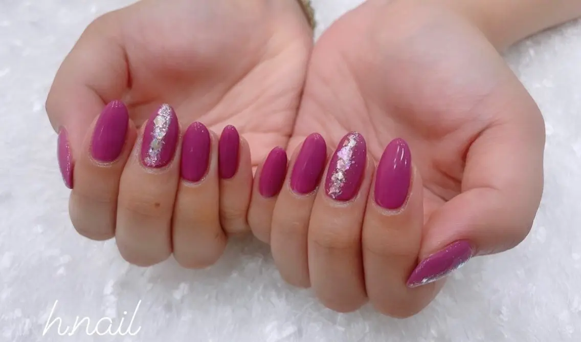 ネイル シンプルネイル ネイリスト Nのネイルデザイン
