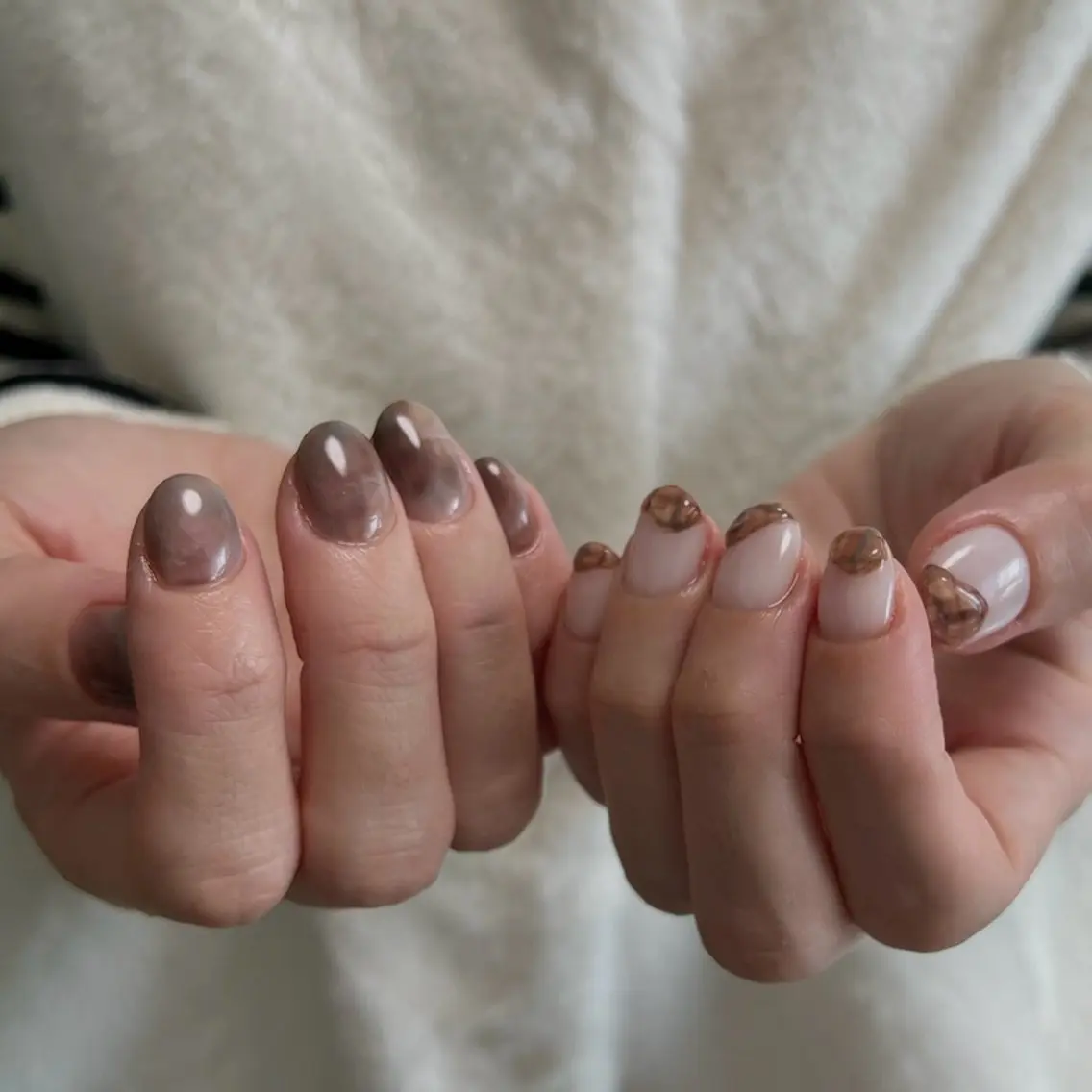 ネイル ハンドネイル ハンドケア nail salon una.のネイルデザイン