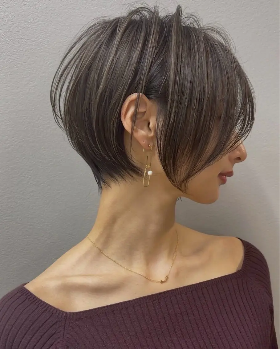 ミディアム カラー ヘアアレンジ ヘアカラー 🫧透明感カラー/ Wカラー🫧namiのヘアスタイル