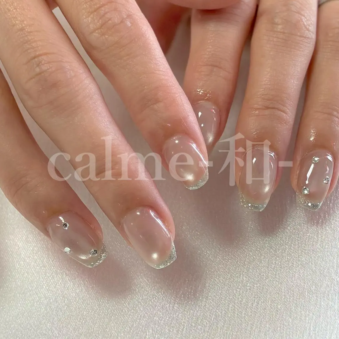 ネイル ハンドネイル calme-和- 753のネイルデザイン