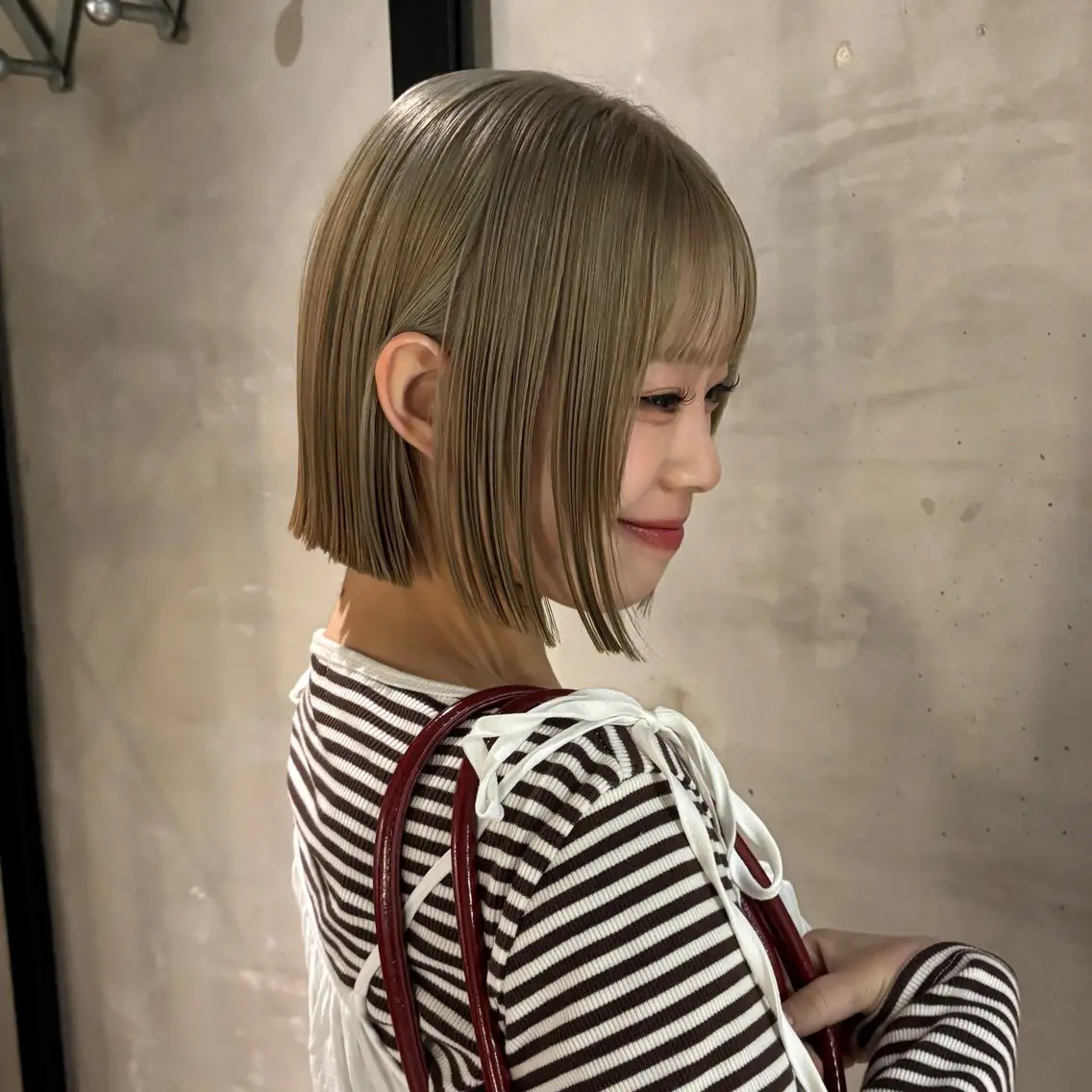 ボブカット+トリートメントの写真