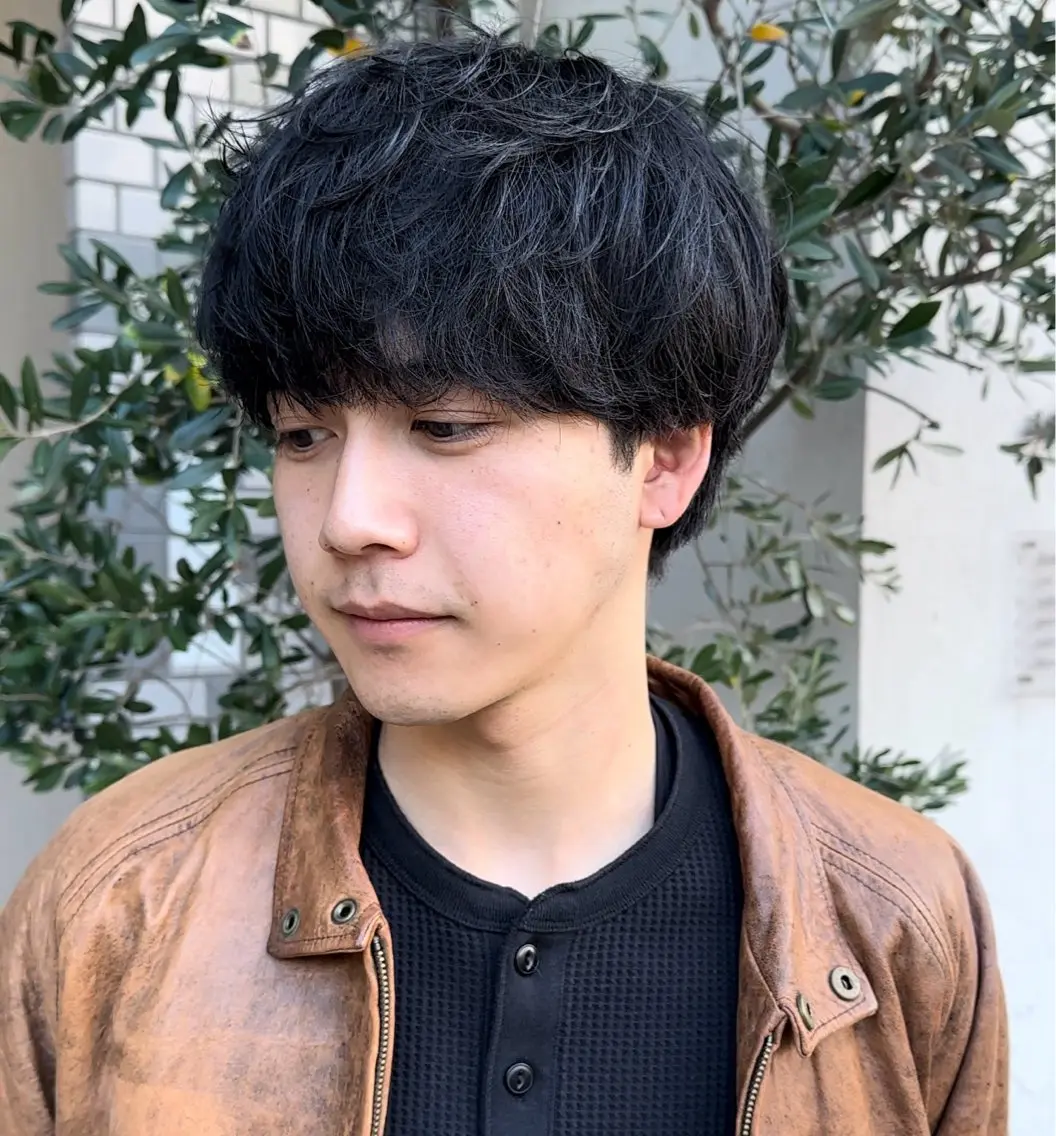 パーマ メンズ メンズパーマ ニュアンスパーマ カット パーマ 年間2000名担当◎ パーマ職人/仲原佑樹のヘアスタイル