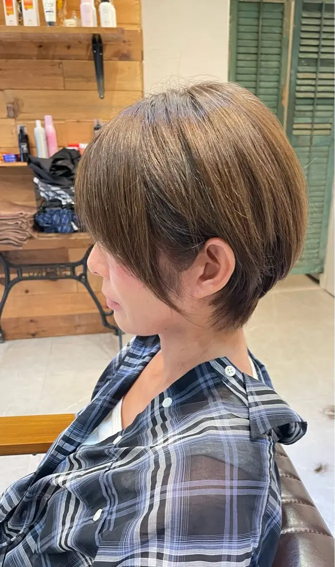 ショート 應後 健一のヘアスタイル