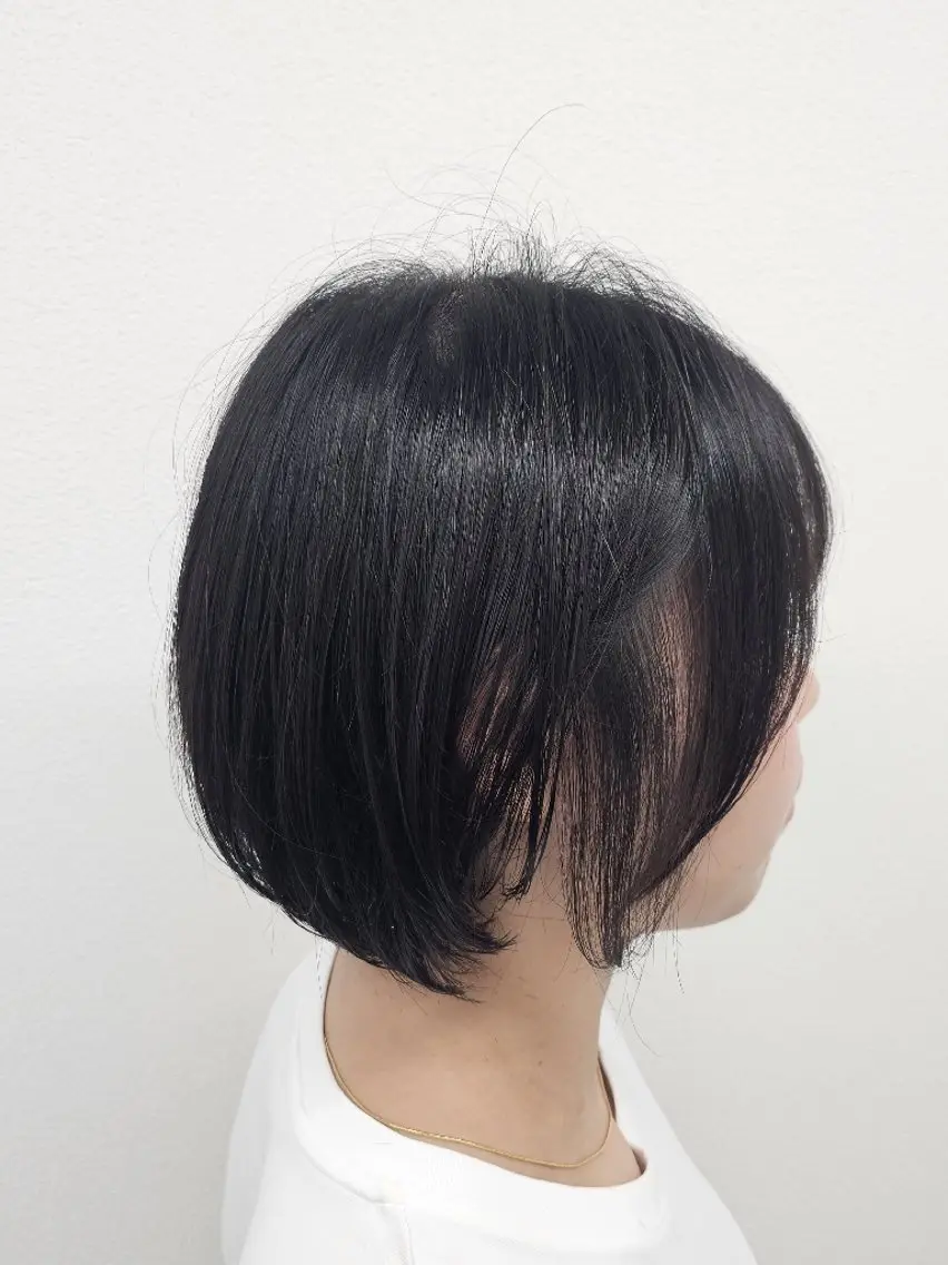 ミディアム 髪質改善 縮毛矯正 トリートメント 🍒renka🍒 ボブ/ショート/暖色のヘアスタイル