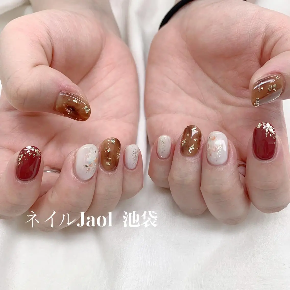 ミディアム ネイルJaol 池袋のネイルデザイン