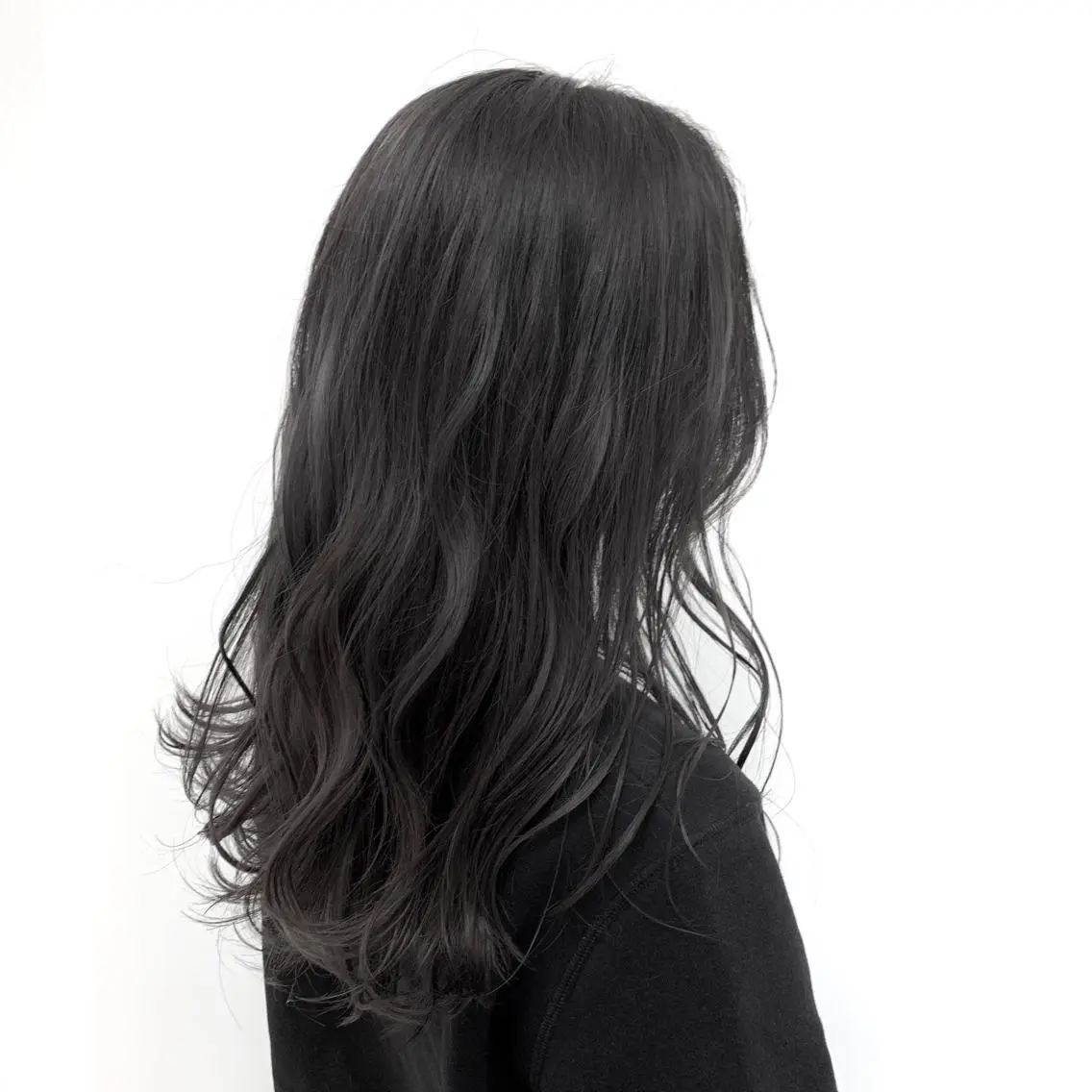 ロング カラー アディクシーカラー アッシュ アッシュグレー ✨カラー支持No.1 🧸ワキ カナコ🧸のヘアスタイル