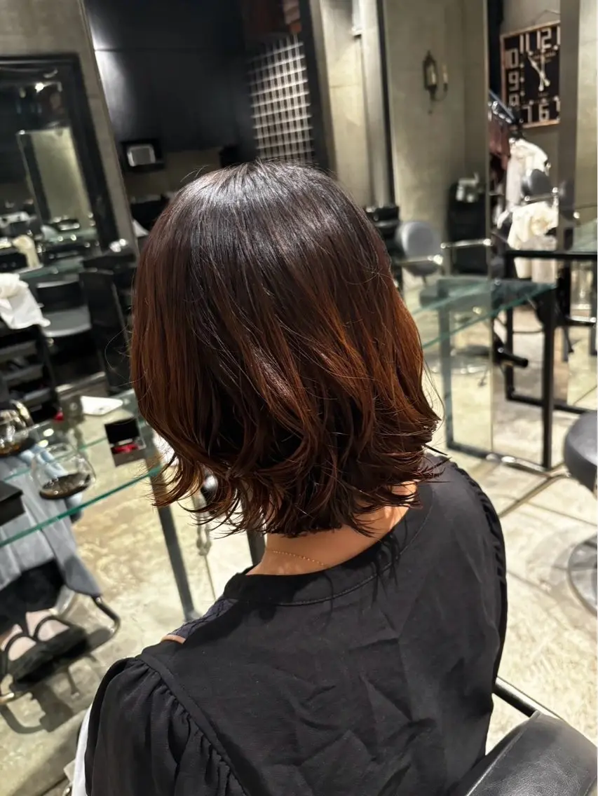 ショート パーマ ［レディースカット /ショート］はるのりのヘアスタイル
