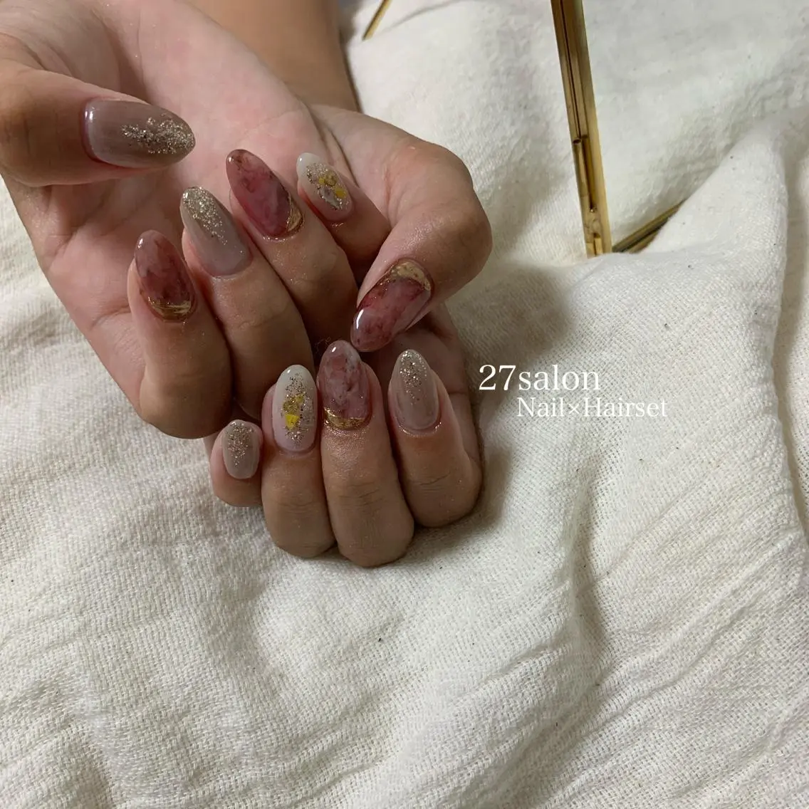 ネイル アートネイル 27salon yuinaのネイルデザイン