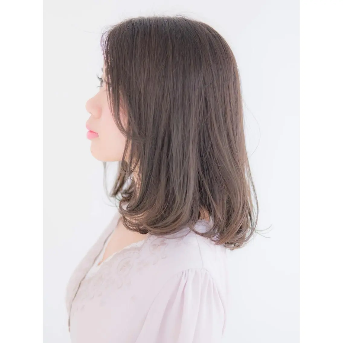 ミディアム ボブ 永野 良一のヘアスタイル