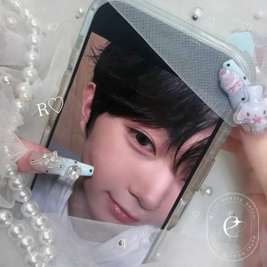 ネイル 持ち込み ハンドネイル eclat Kaedeのネイルデザイン