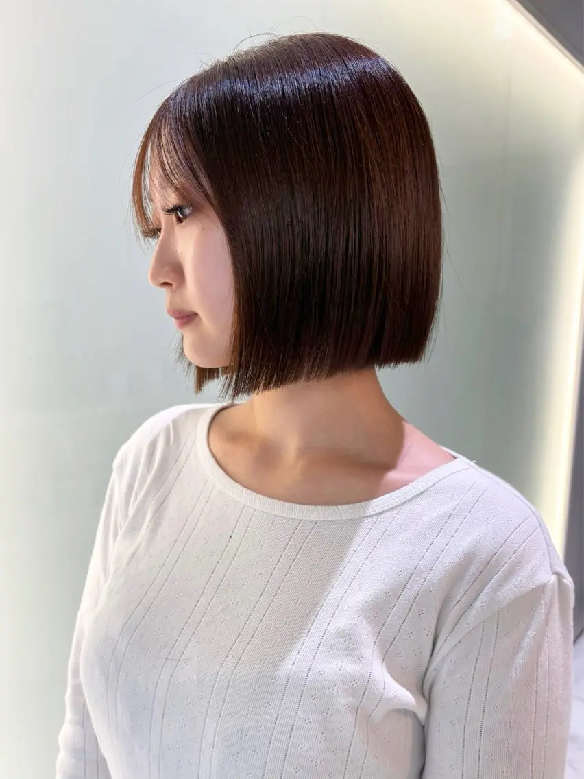 ショート カット nanami /透明感カラー/ボブのヘアスタイル
