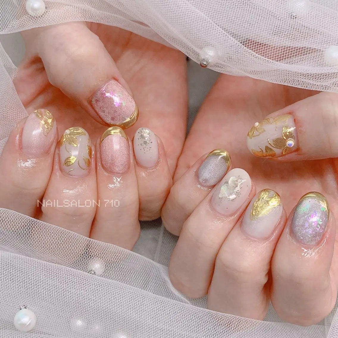 ネイル ハンドネイル フットネイル ナナイチゼロ I.Naoのネイルデザイン