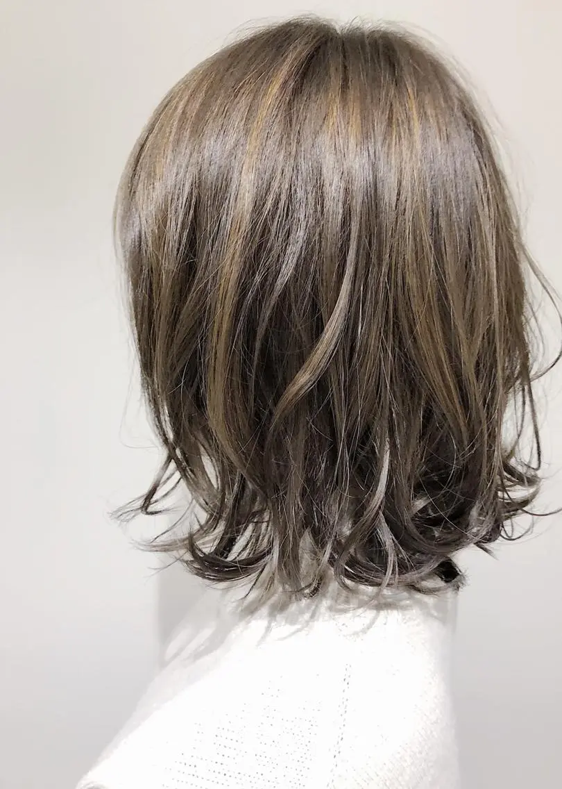 ⭐︎SNS用動画撮影⭐︎カット+ダメージレスパーマ+トリートメントの写真