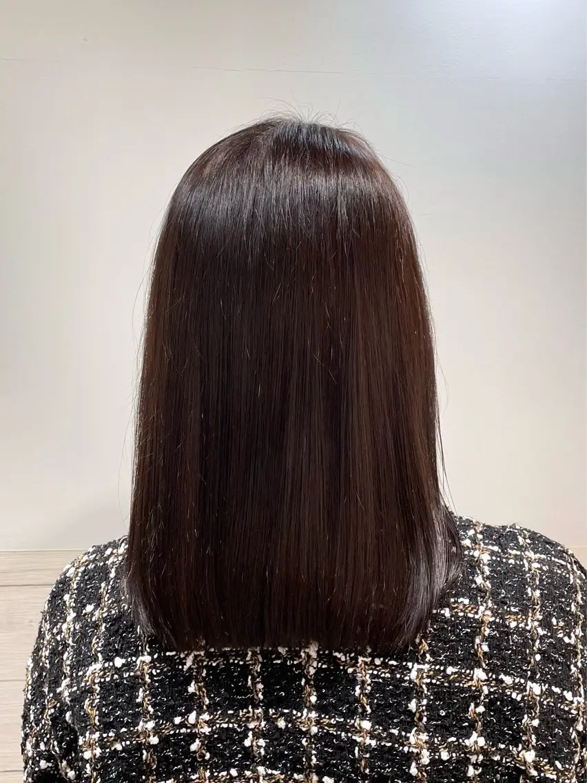 ミディアム カラー ブラウンカラー チョコレートブラウン 髪質改善✨Zina浦 安/個室🌈YUKIのヘアスタイル