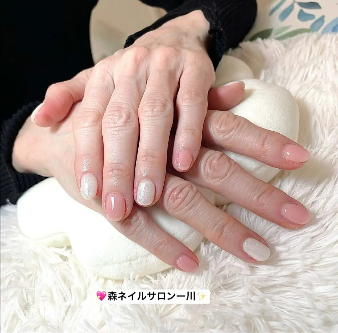 ネイル ハンドネイル 森 ネイル サロンのネイルデザイン