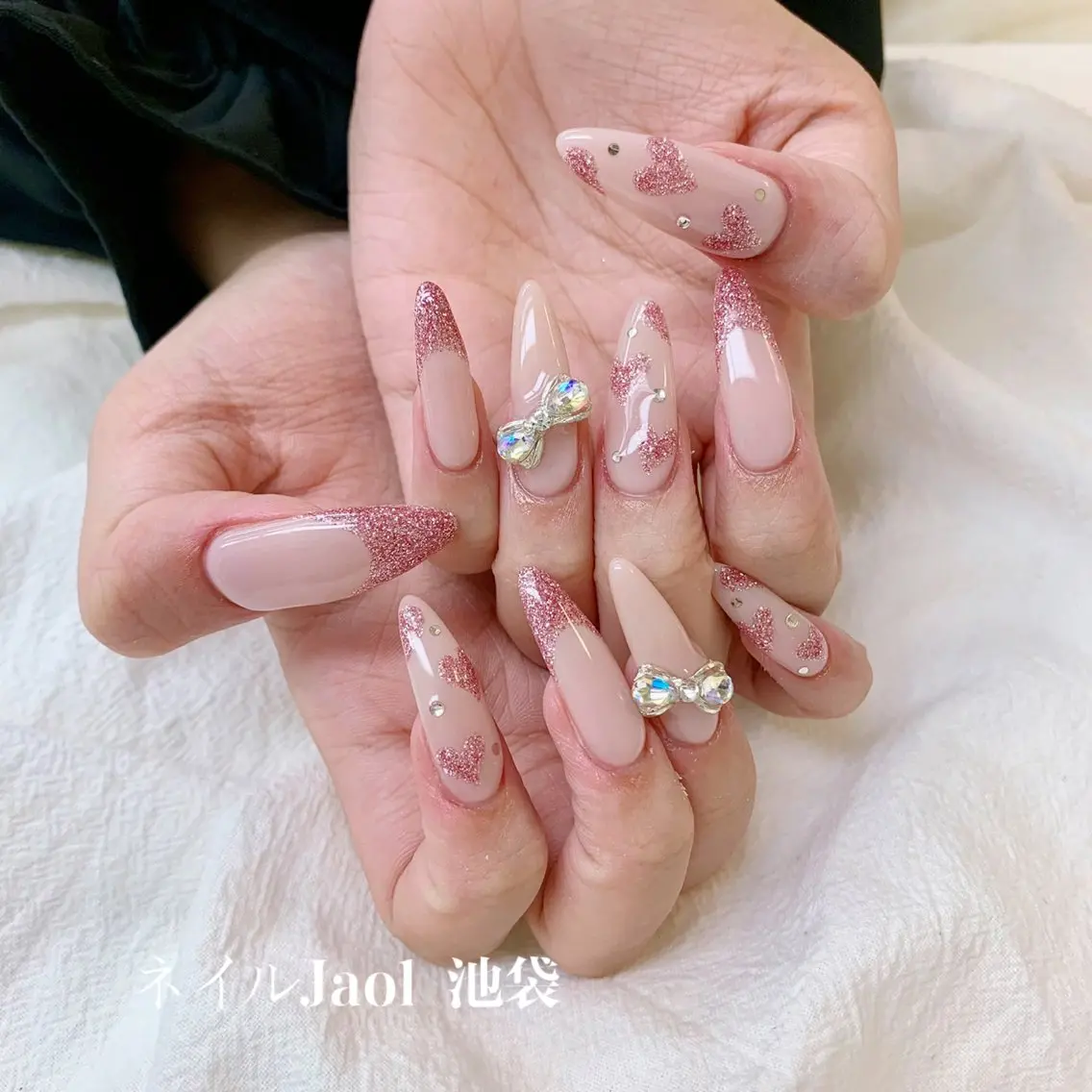 ロング ネイルJaol 池袋のネイルデザイン