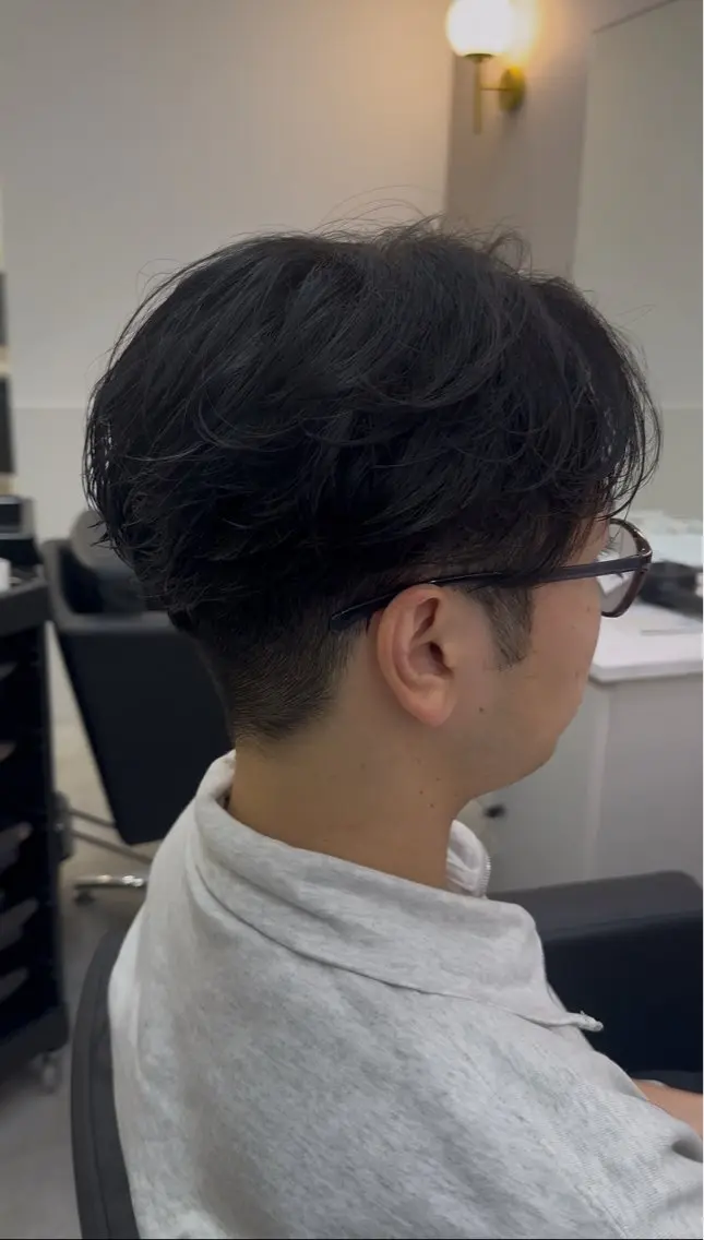 ミディアム ミディアムパーマ カット パーマ YUMA/心斎橋/ 似合わせ垢抜けのヘアスタイル